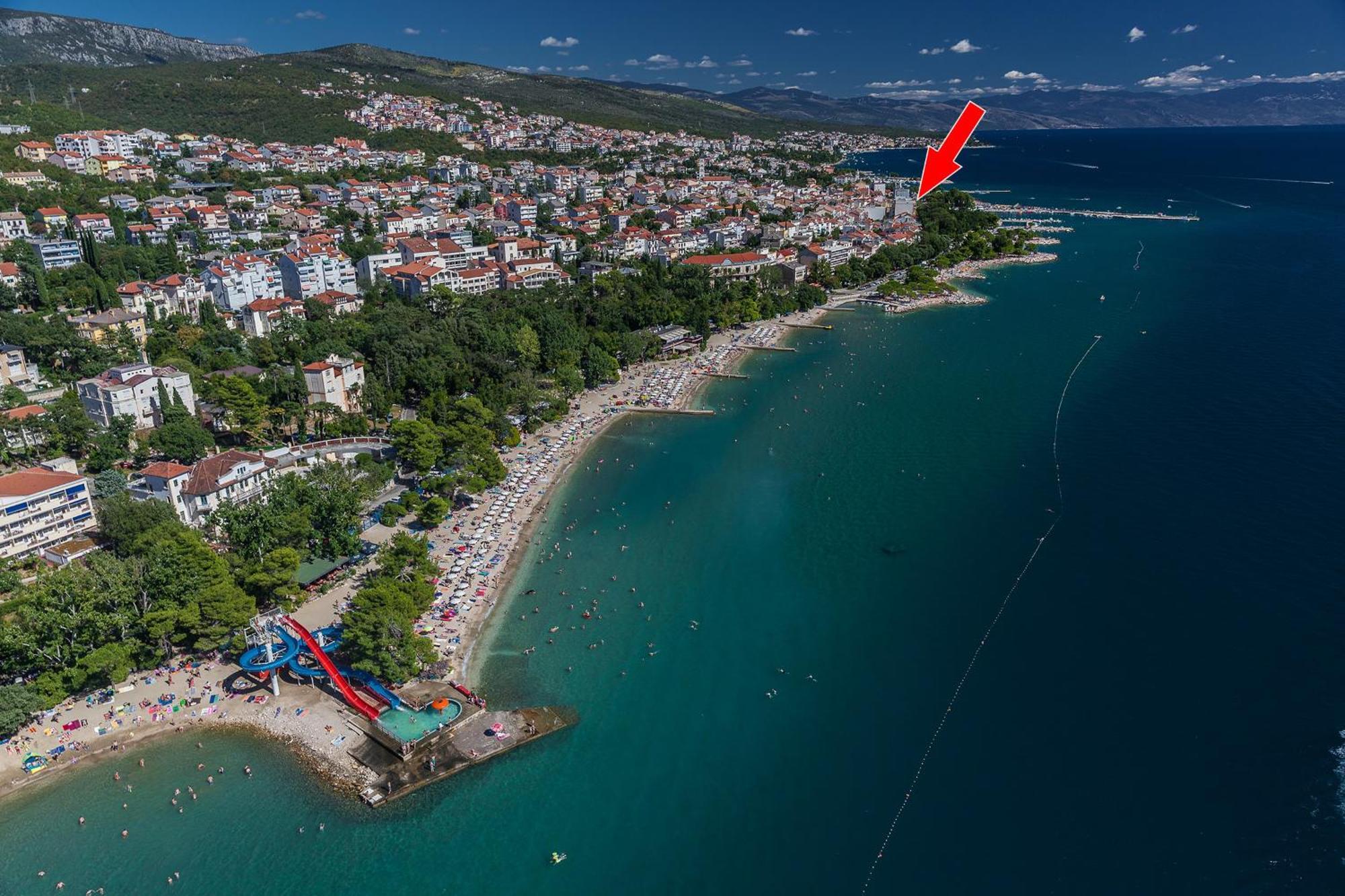 Photel Studio Apartments Crikvenica Esterno foto