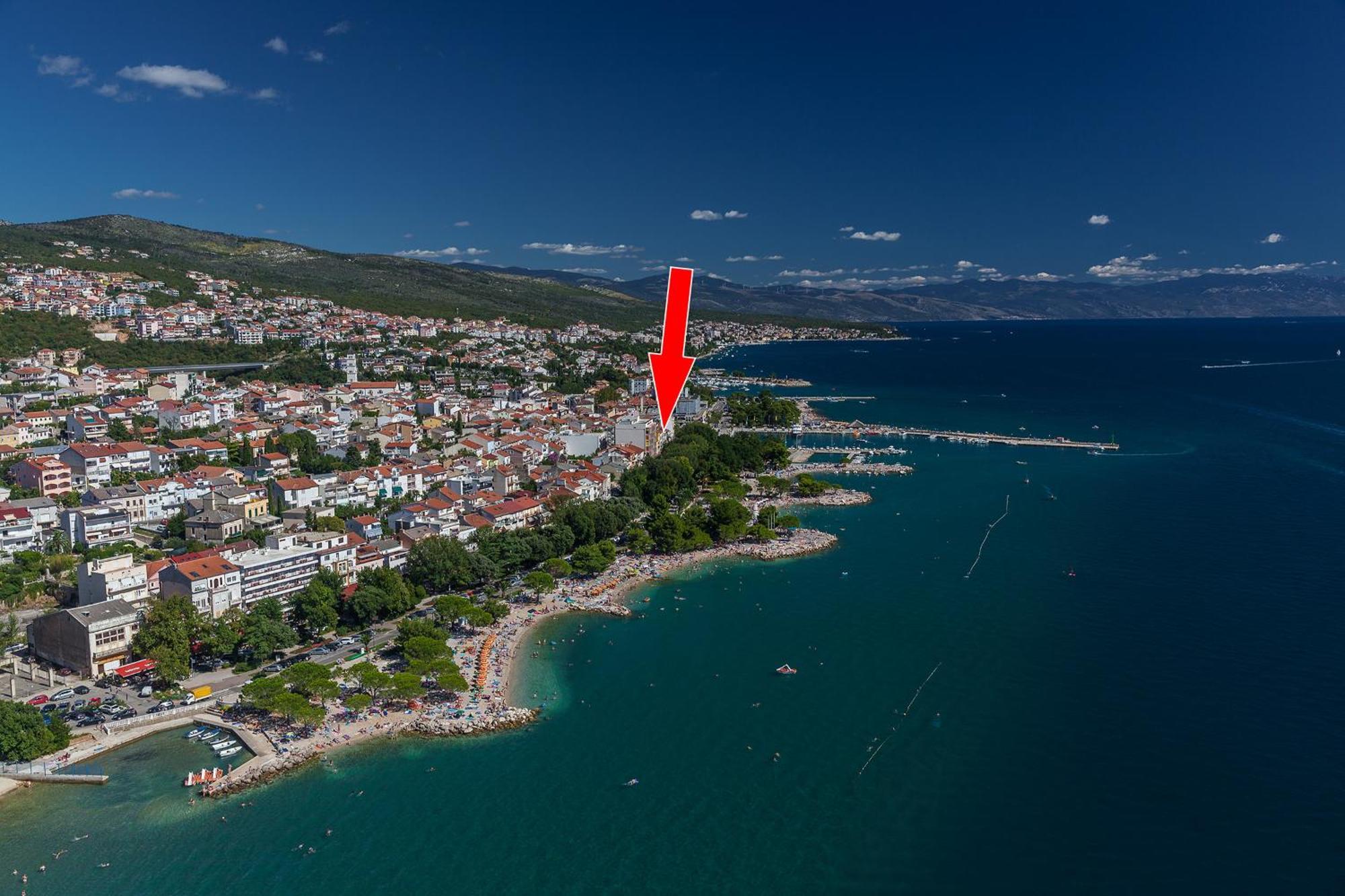 Photel Studio Apartments Crikvenica Esterno foto